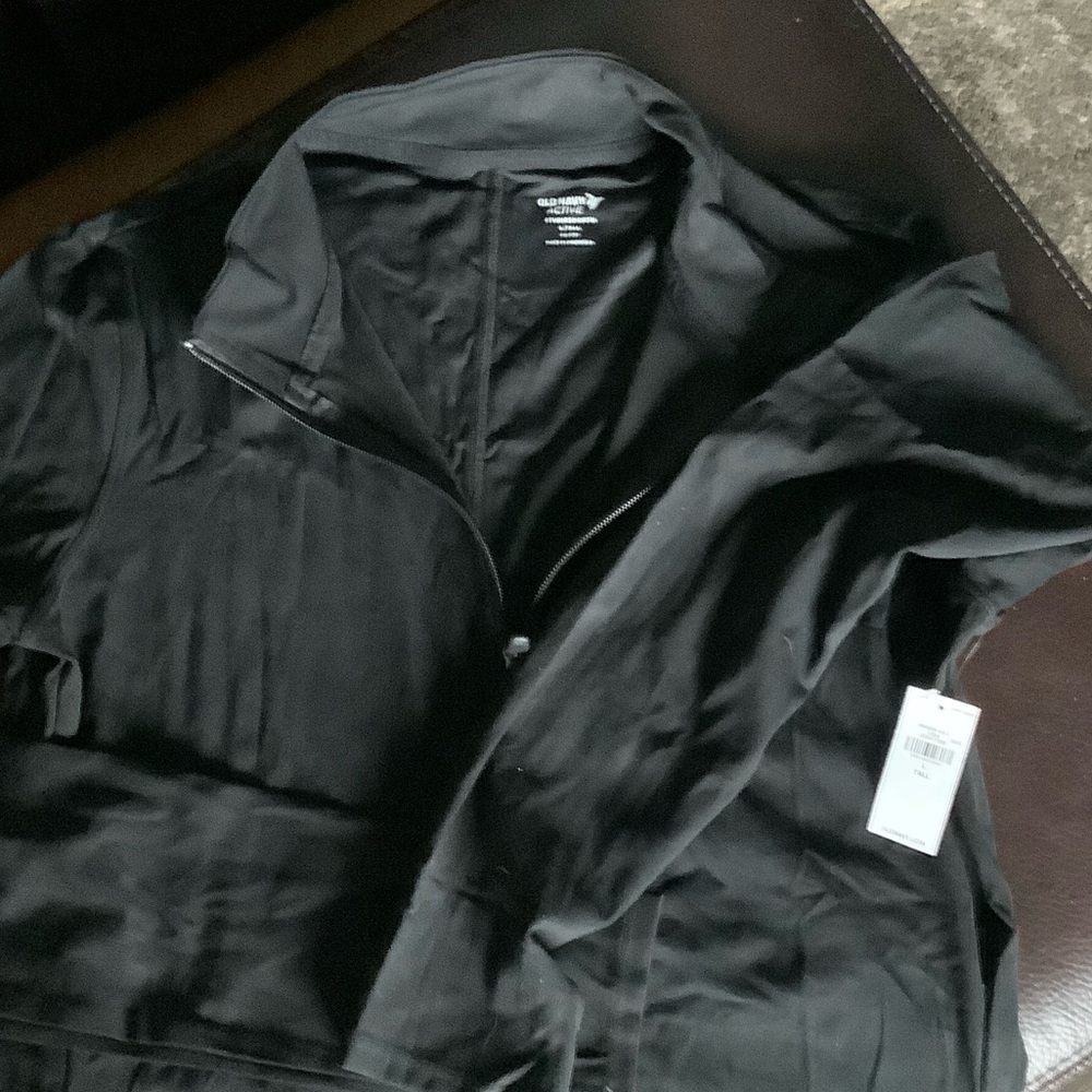 Old Navy active studiosmooth zip jacket - L tall brand new with tag - Picture 6 of 7